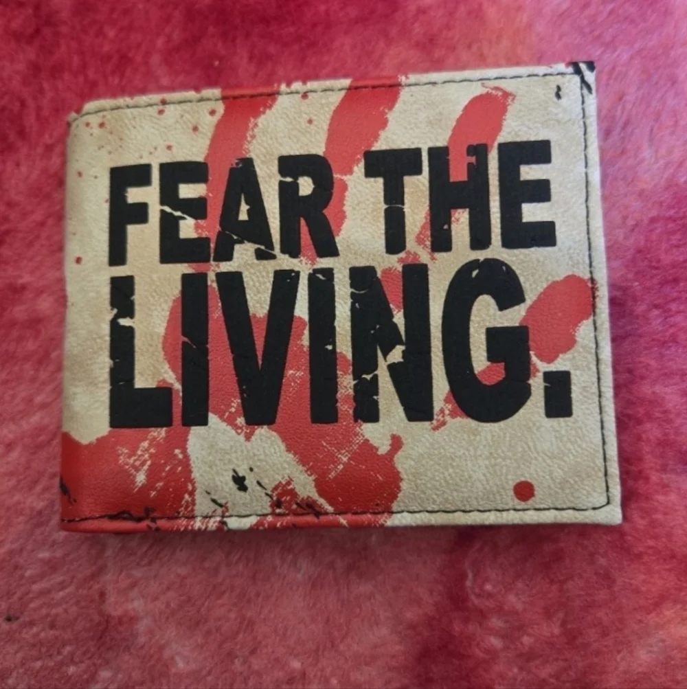 New Walking Dead Halloween Horror Anime Manga Leather Wallet